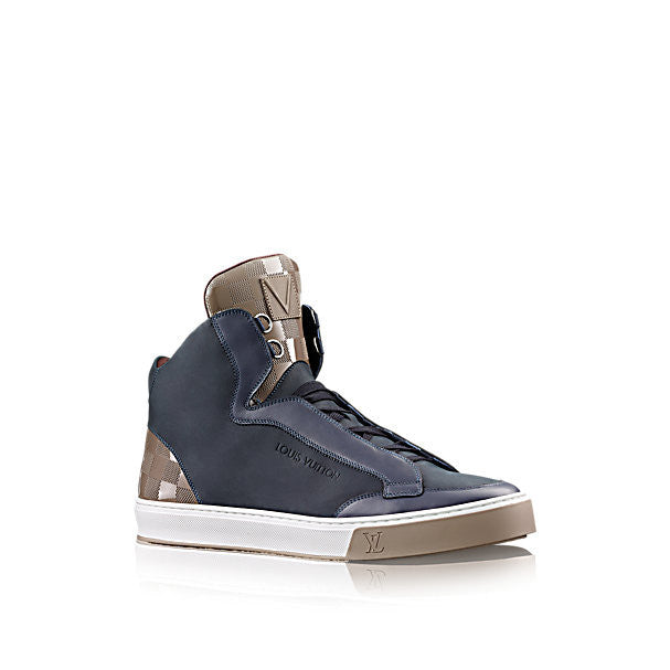 Louis Vuitton Sneakers aus Leder - Weiß - Größe 9 - 22486968